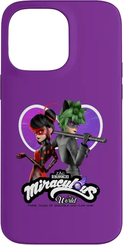Vista 21 de Miraculous Ladybug Cat Noir Tales of Shadybug and Claw Noir - Carcasa para iPhone 17