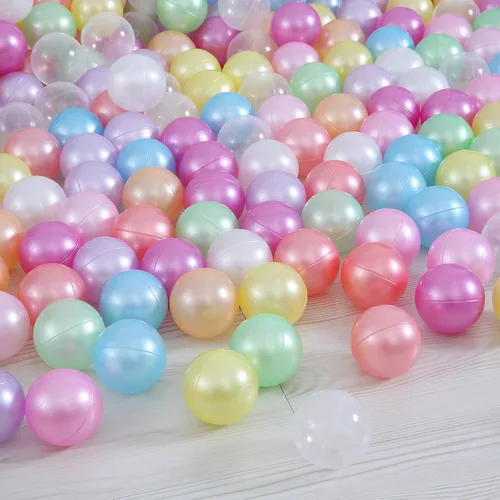 Vista 6 de STARBOLO Pelotas de Piscina de Pelotas para Niños Pequeños Paquete de 100 200 500 - Sin BPA y Ftalatos No Tóxicas A Prueba de Aplastamiento Pelotas