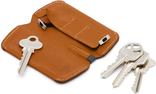 Vista 6 de Bellroy Key Cover Plus 2 edición (organizador de llaves plegable de cuero), Broche