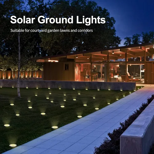 Vista 2 de Pozzolanas - Lote de 12 luces solares para suelo