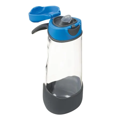 Vista 15 de b.box Sport Spout Kids - Botella de agua para la escuela, botella de agua Azul (Blue Slate)