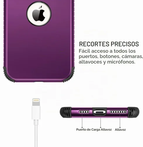 Vista 4 de BENTOBEN Fundas para iPhone 11 Pro Max, 2 en 1, ajuste delgado, resistente, híbrido, a prueba de golpes, de poliuretano termoplástico suave Violeta