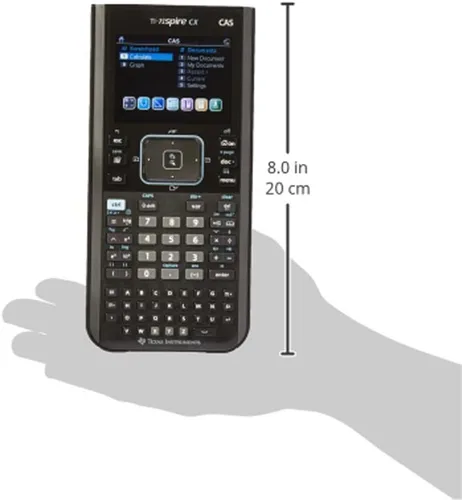 Vista 6 de Calculadora gráfica Texas Instruments Nspire CX CAS, Negro Estándar