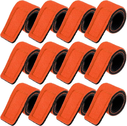 Vista 8 de Sumind 12 correas de caña de pescar, correas elásticas para cañas de pescar, correas elásticas para aparejos, soportes para cables aptos para cañas
