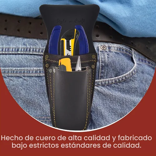 Vista 5 de Style n Craft 9-Pocket Carpenter’s Nail and Tool Pouch