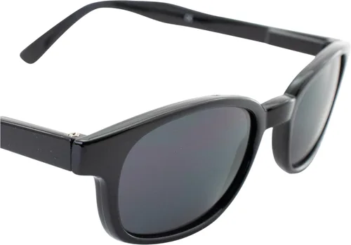 Vista 9 de 2 pares de lentes de motocicleta con montura negra, lentes ahumadas transparentes