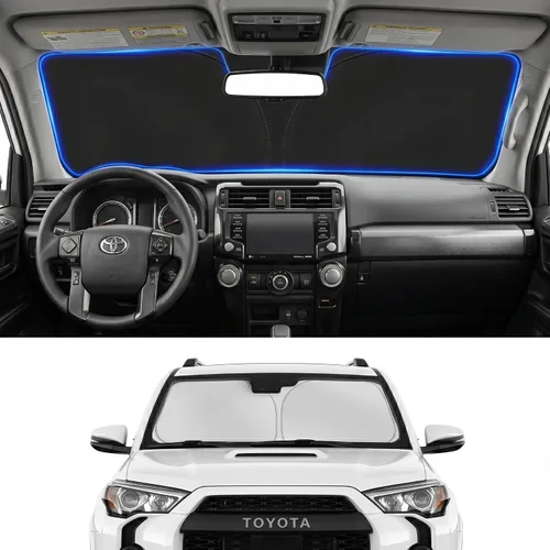Vista 12 de Parasol para parabrisas para BMW X1 E84 2016-2024 2025, accesorios – Cubierta de parasol para parabrisas de ventana delantera, ajuste personalizado