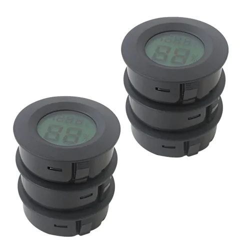 Vista 3 de Digital Humidity Monitor 6-Pack with Fahrenheit/Celsius, Mini Thermometer for Indoor and for Outdoor Applications