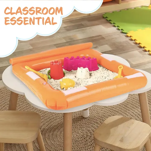 Vista 6 de Sensory Sand Recambio a granel de arena blanca de 10 libras de blanco