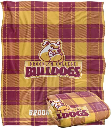 Vista 170 de LOGOVISION St John's University Campus Plaid Spirit Silky Touch Manta súper suave 36 x 58 pulgadas
