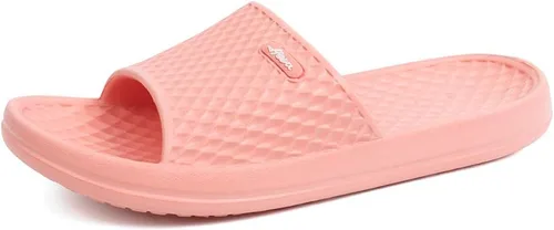 Vista 14 de FUNKYMONKEY - Sandalias de baño para mujer, sandalias para el interior del hogar, playa, antideslizantes