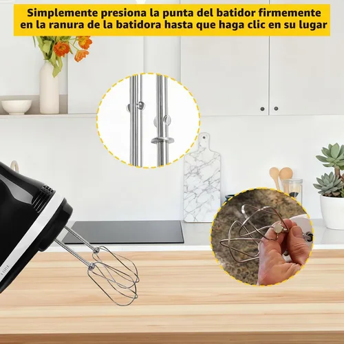 Vista 5 de Batidora de mano para KitchenAid, paquete de 2