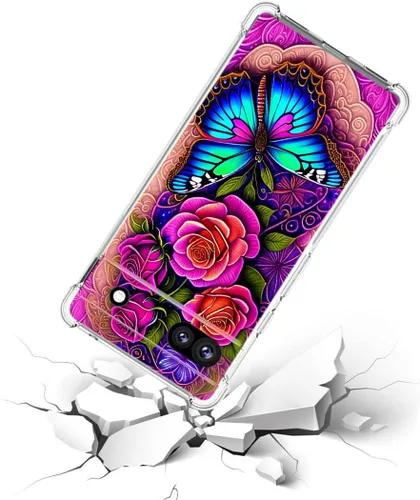 Vista 2 de Pixel 6a - Funda protectora de poliuretano termoplástico (TPU) resistente a los arañazos y a prueba de golpes para Google Pixel 6a