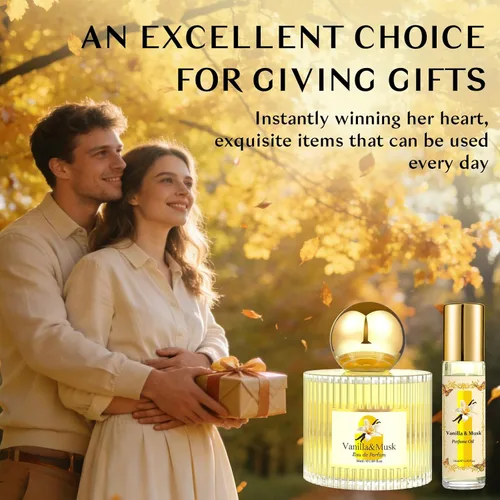 Vista 3 de Perfumes de feromonas para mujer, aceite de perfume floral y afrutado, 0.3 onzas líquidas de aceite de perfume de feromonas de larga duración