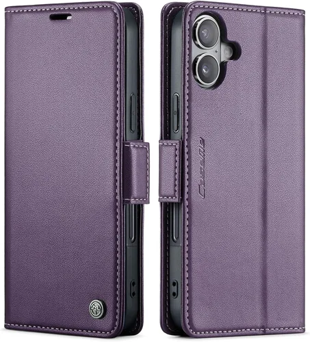 Vista 14 de QLTYPRI Funda tipo cartera para iPhone 7/8/SE 2020/SE 2022 con tarjetero, color azul