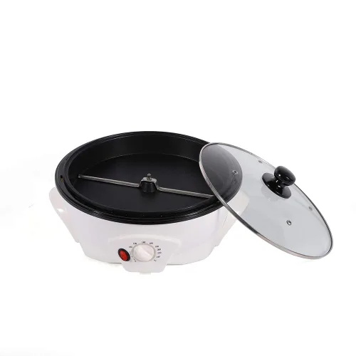 Vista 6 de Tostador de café eléctrico de 110 V 800 W, Máquina tostadora de café eléctrica para el hogar, Tostador de café de frijoles, Tostador de café de café