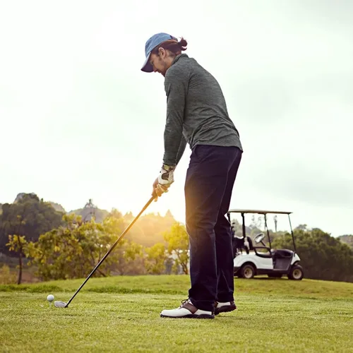 Vista 2 de BALENNZ Polos de manga larga para hombre, absorben la humedad, camisas polo de manga larga para hombre, polos de golf de secado rápido para hombres