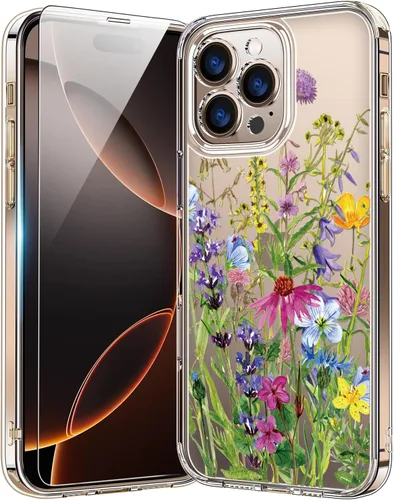 Vista 104 de bicol - Funda protectora a prueba de golpes para iPhone 15 Plus, funda delgada de acrílico transparente y diseños modernos para niña y mujer, 6.7