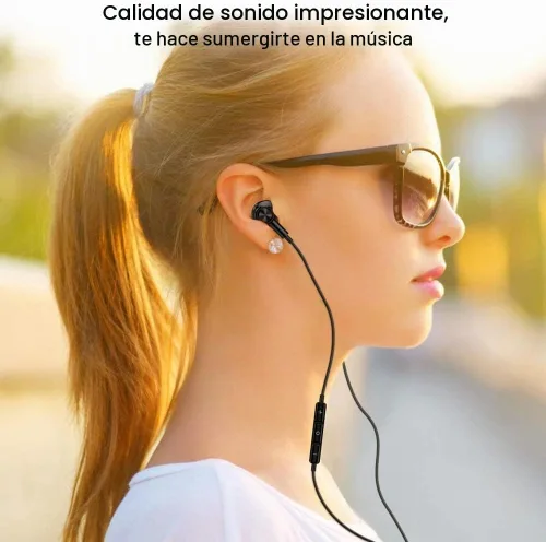 Vista 6 de iMangoo Auriculares USB C Tipo C para Samsung Galaxy S25 Ultra S24 Plus S23 S22 S21 S20 Auriculares Magnéticos con Cable HiFi DAC Micrófono