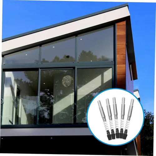 Vista 7 de Práctico 50pcs pasador de acero inoxidable con resorte de resorte para montaje de marco de vidrio (0.2x0.2x1.4 in)