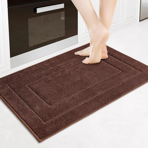 Vista 42 de PURRUGS Alfombra de cocina lavable a máquina, de 24 x 35.5 pulgadas, antideslizantes, antideslizantes, tapetes de pie suaves y superabsorbentes