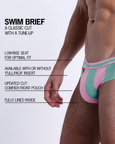 Vista 18 de Bang Men's Swimwear - Swim Brief - Premium Swimsuit w/Removable Pouch
