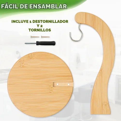 Vista 7 de Soporte para plátano con gancho para colgar - Soporte