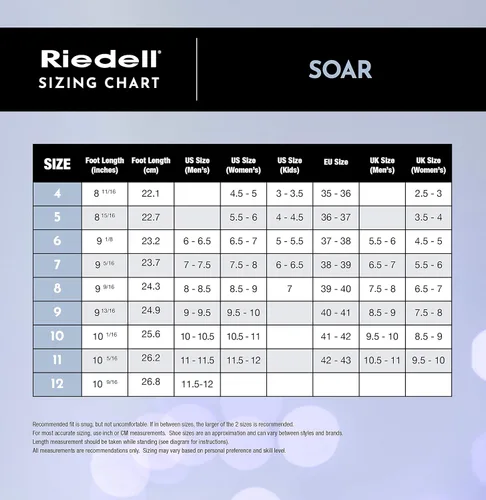 Vista 3 de Riedell Patines - Patines de hielo para adultos - Patines de hielo recreativos suaves para principiantes