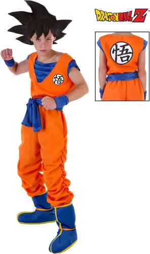 Vista 2 de Disfraz de Goku para niños, disfraz de Dragon Ball Z