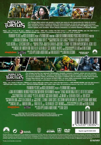 Vista 2 de Tortugas ninja. pack 1-2 (Non USA format)