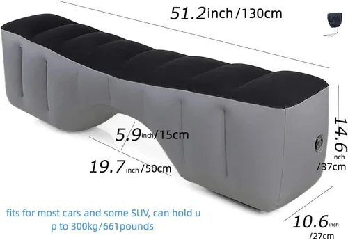 Vista 2 de Colchón de aire del coche, extensor inflable del relleno de la brecha