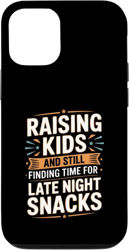 Vista 28 de Raising Kids and Still Finding Time for Late Night Snacks Case for iPhone 17