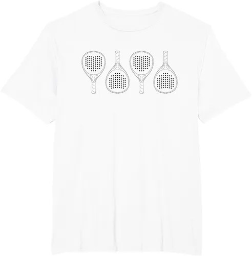 Vista 11 de Camiseta Pádel, Blanco