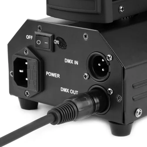 Vista 6 de MFL. Cable DMX flexible de 6.6 pies, señal de 3 pines, XLR macho a hembra, cable para iluminación de escenario, luces de DJ, impedancia de 110