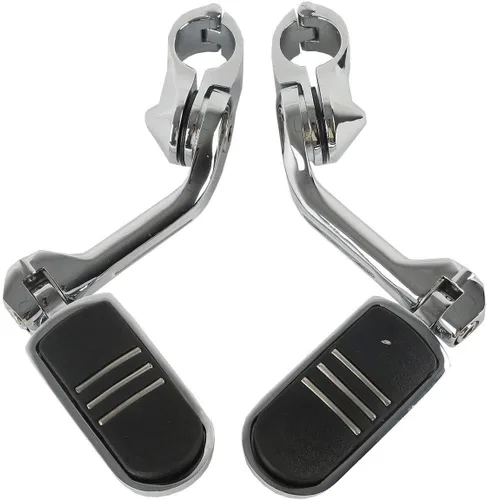 Vista 13 de TCMT - Kit de montaje de protectores de estribos para viajar en autopista de 1 1/4 de pulgadas (32 mm), para motocicletas Harley Touring Road