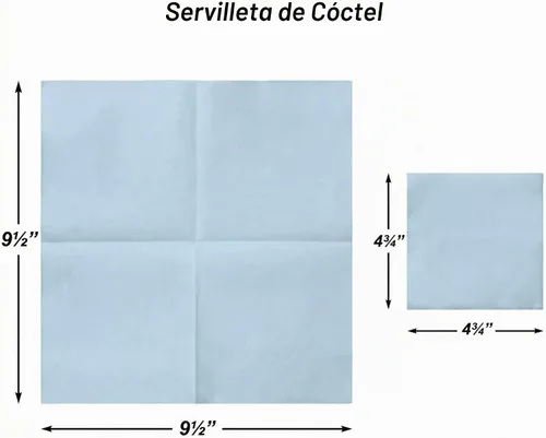 Vista 3 de AH AMERICAN HOMESTEAD Servilletas de cóctel de papel, servilletas desechables similares al lino, 4.75 x 4.75 pulgadas, servilletas cuadradas a Azul
