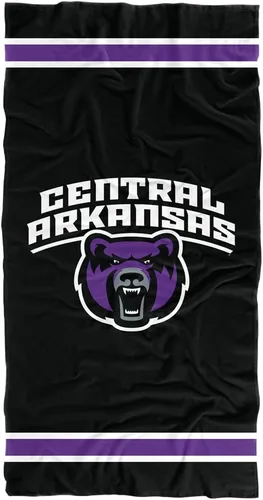 Vista 26 de LOGOVISION Manta Abilene Christian University, 30 x 60 pulgadas, logotipo primario CottonFront/PolyBackBeachTowel
