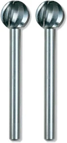 Vista 63 de Dremel 194 Broca de tallado para herramienta rotativa, perfecta para madera, plástico y metales blandos, plata