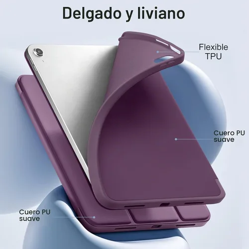 Vista 5 de Akkerds Compatible con iPad (A16) Funda de 11ª Generación de 11 Pulgadas 2025, para Funda de iPad de 10ª Generación de 10.9 Pulgadas 2022