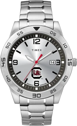 Vista 9 de Timex Tribute Reloj de cuarzo para hombre Citation de 42 mm con correa de acero inoxidable