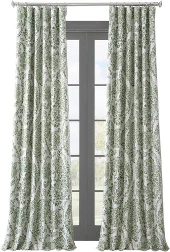 Vista 17 de HPD Half Price Drapes BOCH-KC43-63 - Cortinas de Lino con Rayas para Oscurecer la Sala de Estar (1 Panel), 50 x 63 Pulgadas, Color Negro Toldo