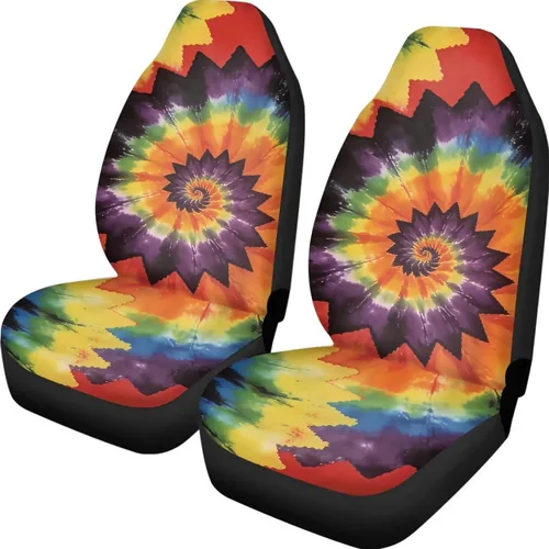 Vista 22 de UNICEU Juego de 2 fundas de cojín para asiento de automóvil, diseño de calavera gótica negra, lavable, accesorios interiores antideslizantes
