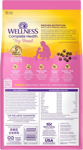 Vista 8 de Wellness Complete Health Alimento seco natural perro de raza pequeña.