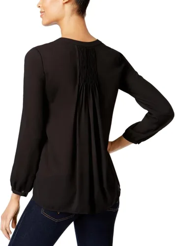 Vista 2 de NYDJ Blusa Pintuck de manga 34 para mujer