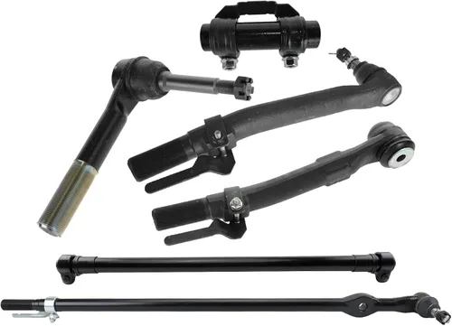 Vista 298 de TRQ Kit de dirección delantera con barra de acoplamiento de fuelle de piñón y cremallera compatible con Toyota Echo 2000-2005