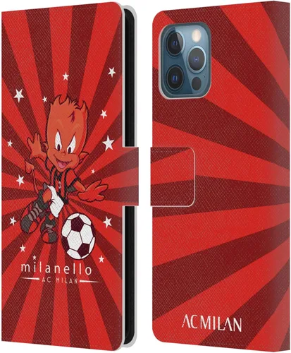 Vista 85 de Head Case Designs Officially Licensed AC Milan Dream Big Children Leather Wallet Case Compatible with Apple iPhone 11