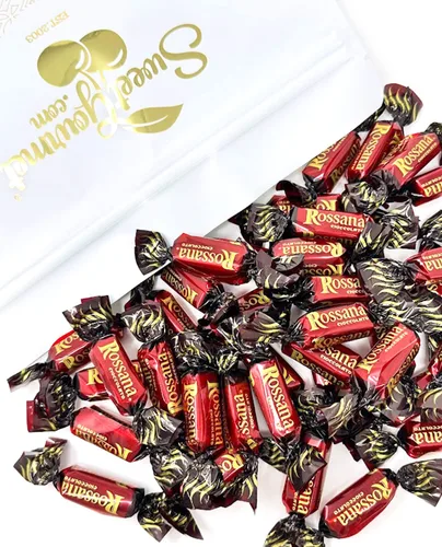 Vista 12 de SweetGourmet Rossana - Caramelo duro italiano relleno de chocolate y avellana, 1 libra