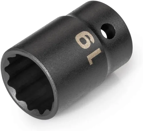 Vista 11 de TEKTON Dado de Impacto de 12 Puntos Poco Profundo de 1/2 Pulgada x 17 mm SID22317