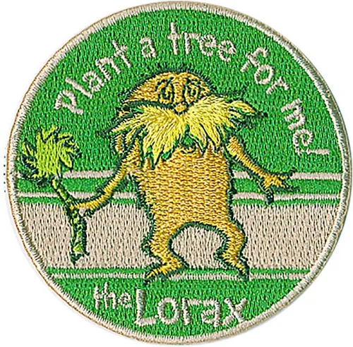 Vista 2 de Tervis Vaso aislado de doble pared Dr. Seuss™ Lorax hecho en Estados Unidos mantiene las bebidas frías y calientes, 16 onzas, planta un árbol