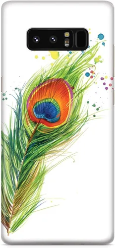 Vista 20 de Inspired Cases - Compatible con iPhone Xs Max - Funda protectora con textura 3D para Apple iPhone Xs Max - Plumas de pavo real acuarela